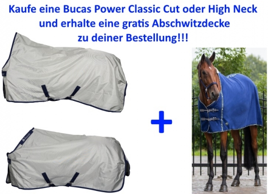 Bucas Power+ Abschwitzdecke