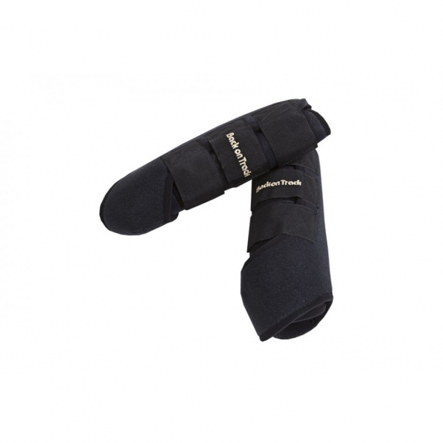 Back on Track Arbeitsgamaschen für die Hinterbeine schwarz