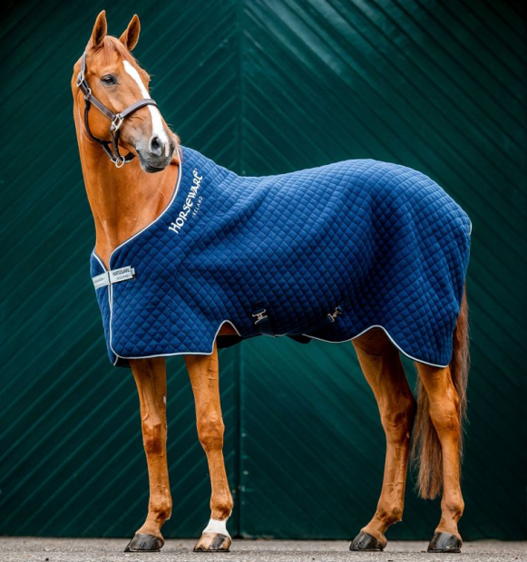 Abverkauf!!! Horseware Horseware® Autumn Cooler Abschwitzdecke Transportdecke Stalldecke navy