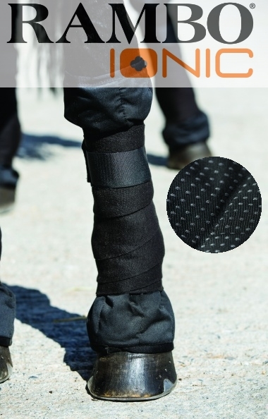 Horseware Rambo Ionic Wraps schwarz