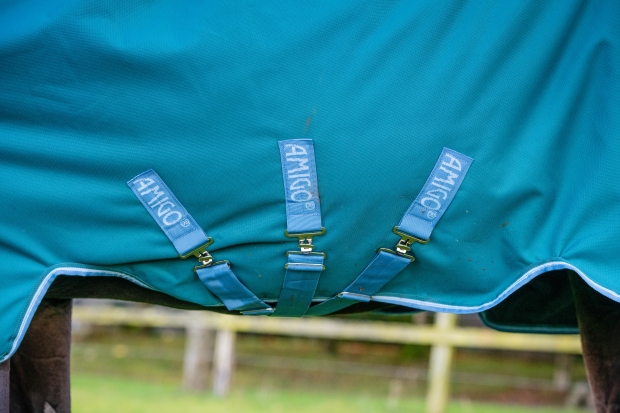 Abverkauf!!! Horseware Amigo Bravo 12 Wug lite storm green