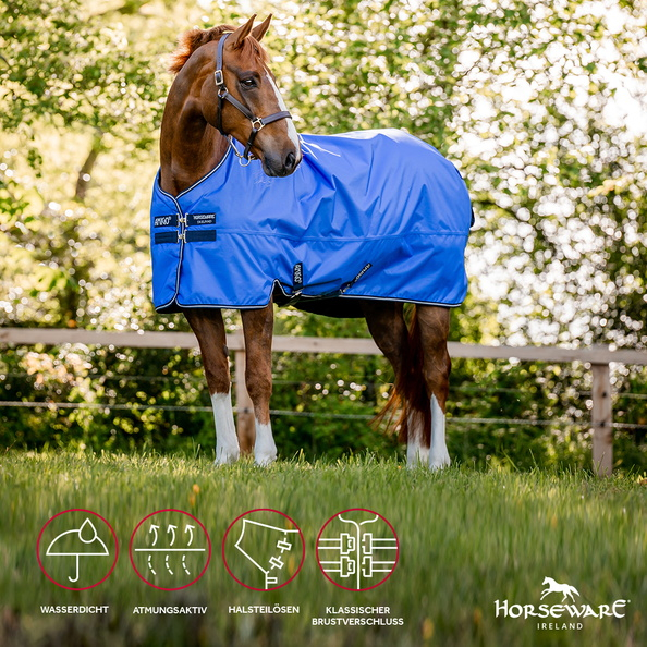 Abverkauf!!! Horseware Amigo Hero 600D Ripstop lite 50g blue / navy