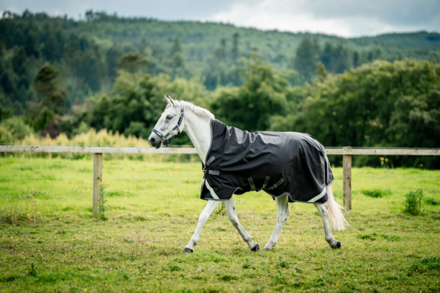 Horseware Rambo WUG lite 50g Black/Thunderstorm Grey & Silver