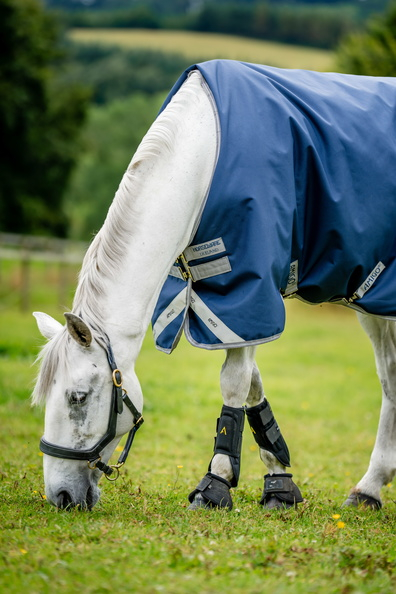Horseware Amigo ® Bravo 1200D Weidedecke 0g Navy /Titanium