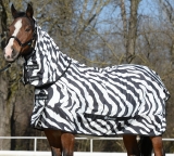 Abverkauf !!! Bucas Sweet-Itch Zebra Fliegendecke Ekzemerdecke
