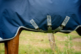 Horseware Amigo® Bravo 12 Plus Turnout (100g Light) Navy/Titanium