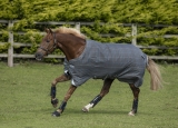 Horseware Rhino Original medium 250g VARI- LAYER Regendecke Charcoal/ Blue