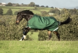 Abverkauf!!! Horseware Rambo Original Turnout lite 100 g mit Beinausschnitt green/ red 145cm