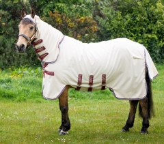 Horseware Rambo Hoody Pony (Nachfolge Model Sweetitch Hoody) sand/ cherry 2022