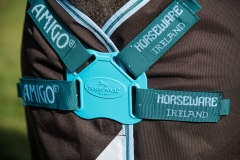 Horseware Amigo Bravo 12 Plus lite 0g mit Halsteil Disc Excalibur