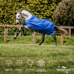 Abverkauf!!! Horseware Amigo Hero 600D Ripstop lite 0g blue/navy