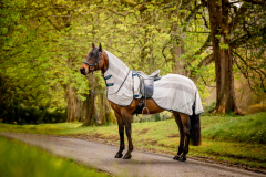 Abverkauf!!! Horseware Amigo Flyrider Fliegenausreitdecke chalk