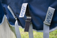 Horseware Amigo 1200D FieldSafe Plus Turnout 50g light Navy/Titanium